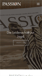 Mobile Screenshot of passion-magazin.de